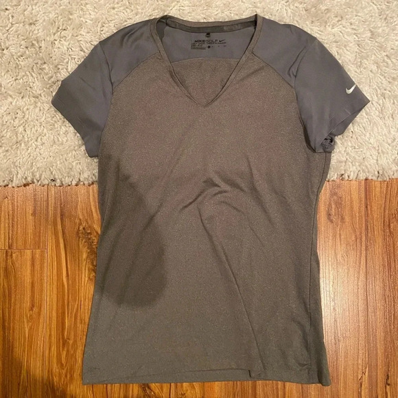 Nike Tops - Nike golf v-neck t-shirt ⛳️
